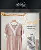 Lace Home Dress with Chest Pads, Women's Lazy Style Summer Nightgown, Sexy Loose Fit, Outdoor Wearable, Girly Flair