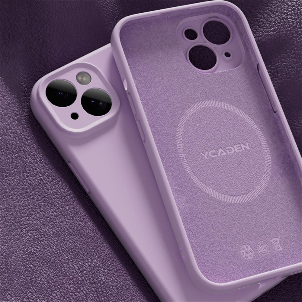 Liquid Silicone Magnetic wireless charging Case for For Iphone 16 Pro Max 15 Pro 14Pro Max 13 12 11 Soft Skin Smooth Cover Bumper