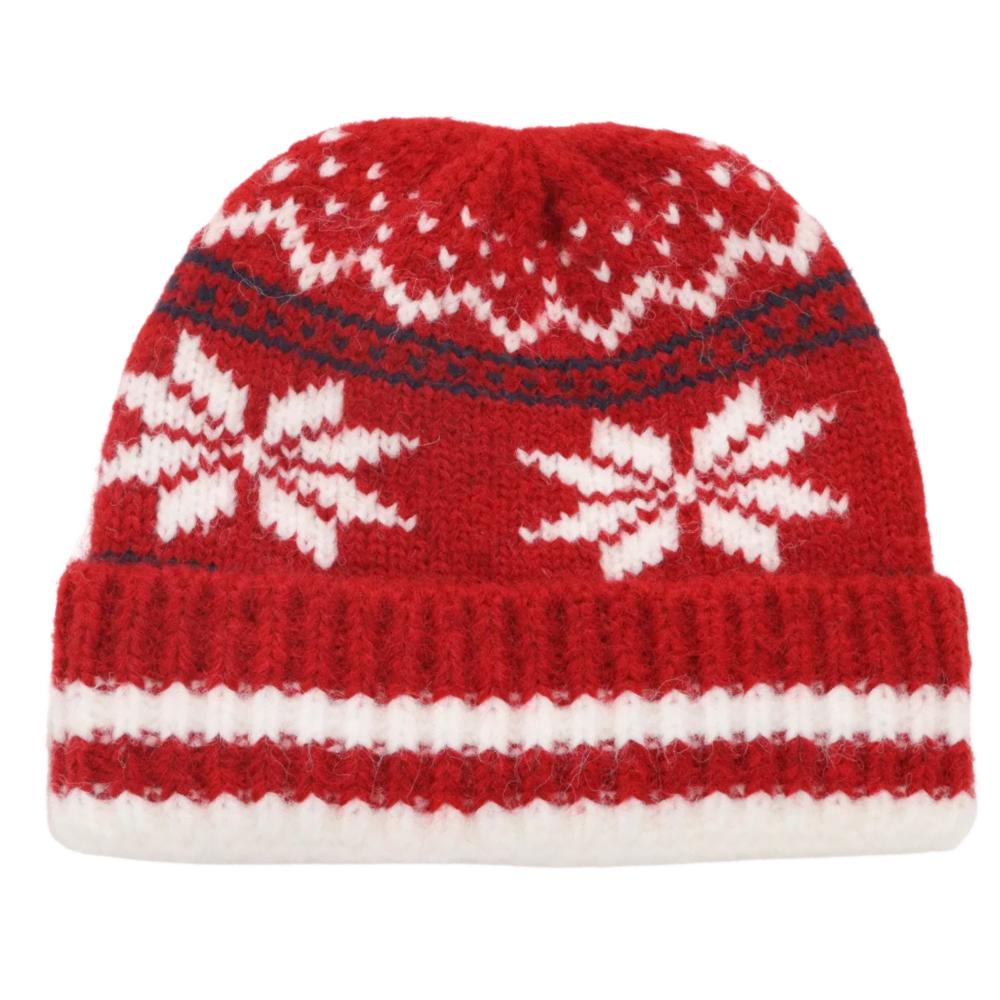 New Style Slouchy Beanie Hats Winter Warm Cap Hats Y2K Cap For Women Snowflake Marked Embroidery Winter Knitted Girl Hats Gift