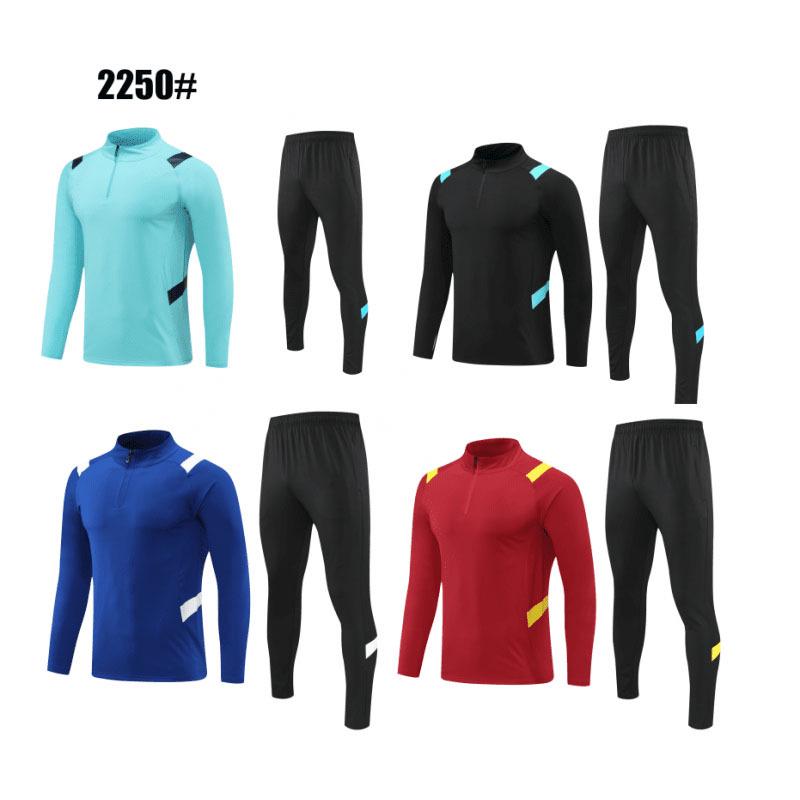 Unisex Long-Sleeve Football and Fitness Training Suit for Adults