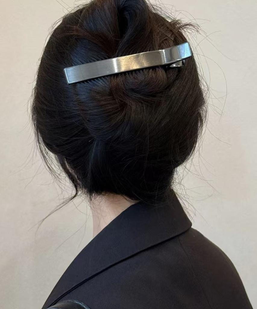 Heita Ash Silver Grey Hair Pin Ash Silver Grey Hair Pin Accessory