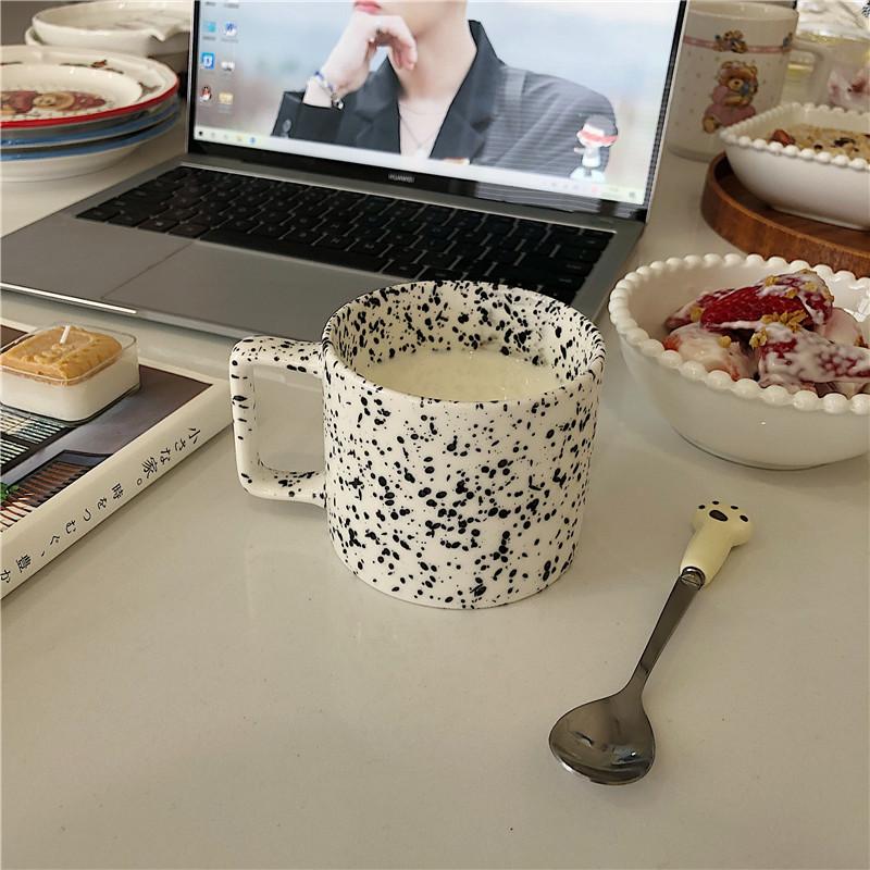 Ceramic Mug Creative Design Nordic S Square Handgrip Cups Ins Coffee Milk Tea Drinkware For Home