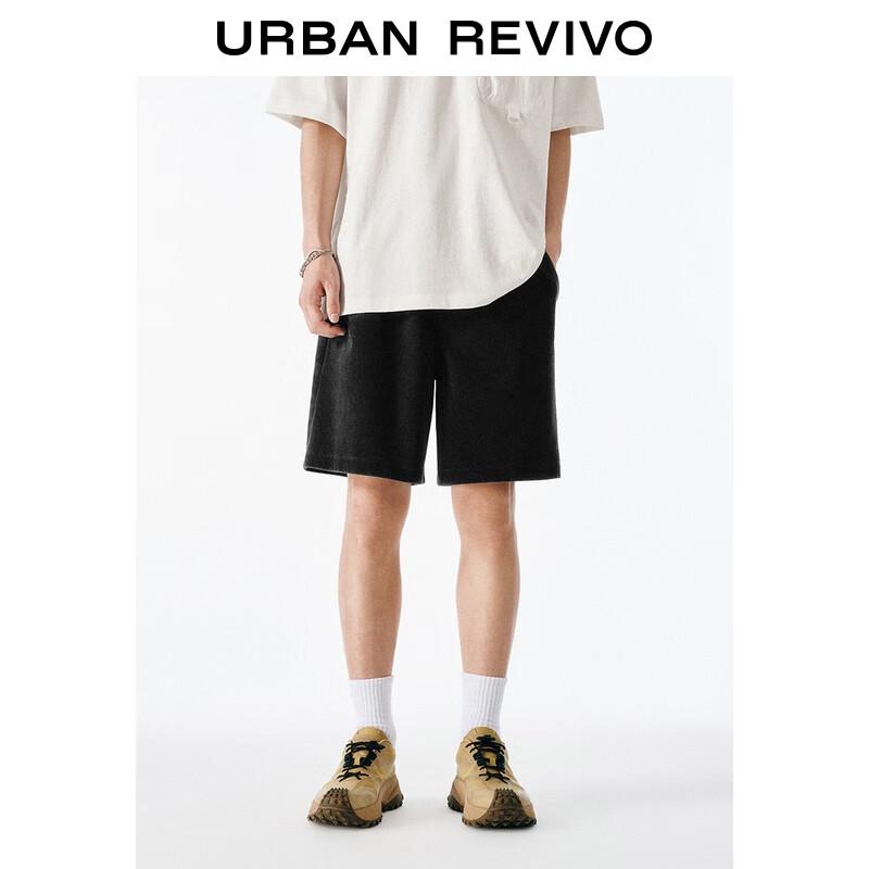 UR Men s Retro Street Style Elastic Waist Casual Shorts 29