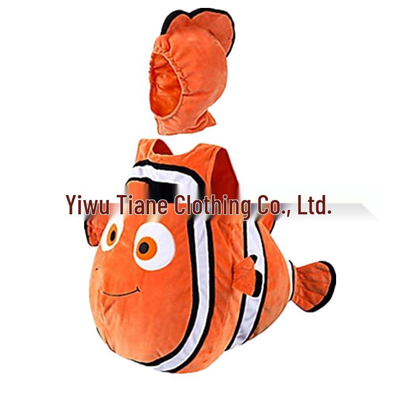 Children's Nemo Clownfish Performance Costume for Christmas, Halloween & Festivals