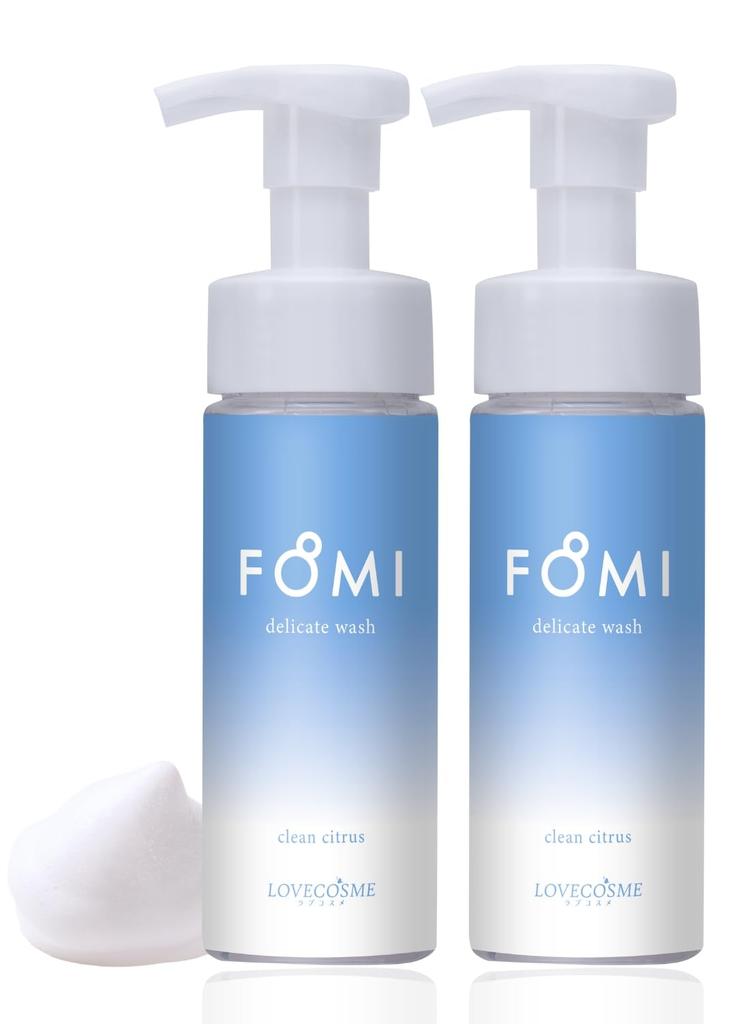 FOMI Delicate Clean Mildly Detergent for VIO Made In for Men and Women of Wash, Citrus, Acidic, Areas, Anti-Odor, Additive-Free, Hypoallergenic,