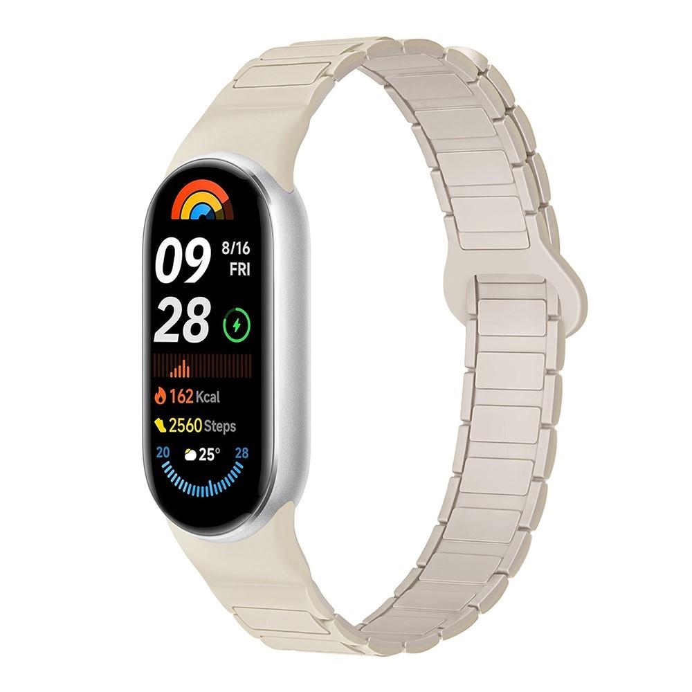 Silicone Strap For Xiaomi Mi Band 10 9 8 Wristband Accessories Magnetic Bracelet Belt Pulseira Correa Xiaomi Smart Band 8 9 10