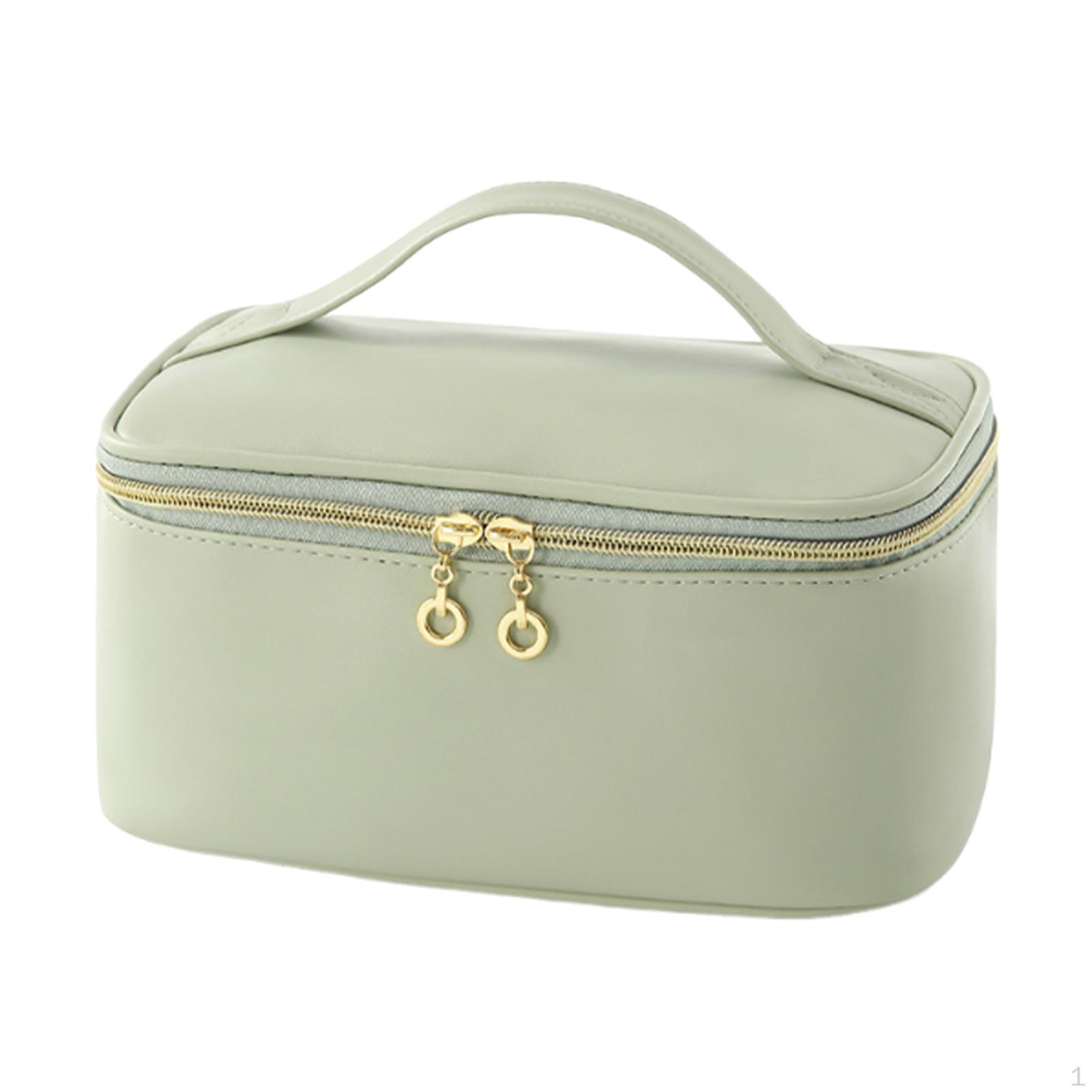 

Косметичка для женщин, косметическая, легкая, с разделителями, для хранения, для макияжа, для путешествий зелёный