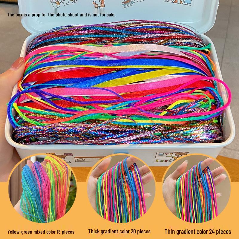 Bunte Haarbander für Kinderzöpfe – Haarschmuck für Mädchen