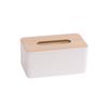 1/2 Stück Haushaltstaschentuchbox Kunststoff mit Deckel Quadratischer Serviettenhalter Behälter Feuchttücher Spender Etui Auto Organizer TMZ