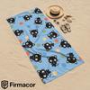 Blue Black Cats Soft Portable Travel Towel Unisex Ultra Lightweight Microfiber Oversized Sand Free Quick Dry Beach Towel