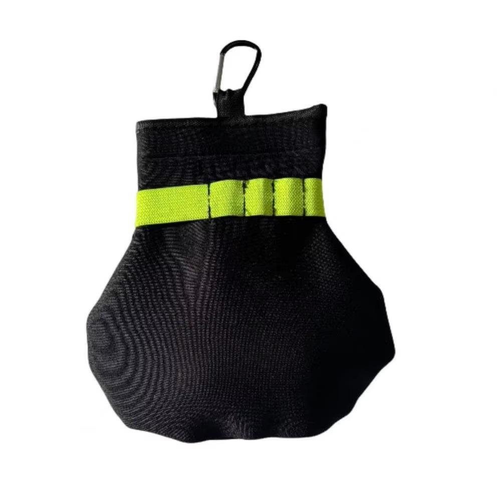 Portable Golf Ball Tee Holder With Metal Clip Golf Stud Pocket Golf Tee Bag  For Golfers