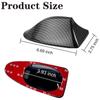New Waterproof Universal Car Radio Antenna Shark Fin Roof Decorative Antenna With Adhesive Tape Base With FM/AM Radio Function