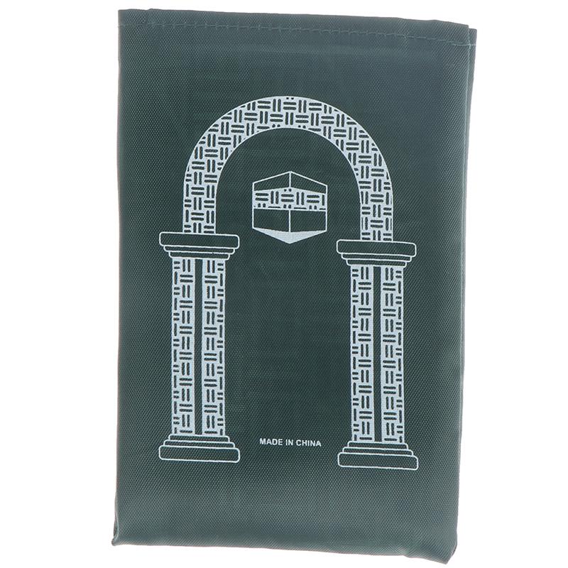 Muslim Prayer Rug Portable Travel Worship Mat Rainproof Fabric Pocket Pilgrimage Mat Family Outdoor Mat Carpet Rug
