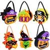 Halloween Pumpkin Trick-or-Treat Children's Handbag - Handmade Small Gift Material Pack