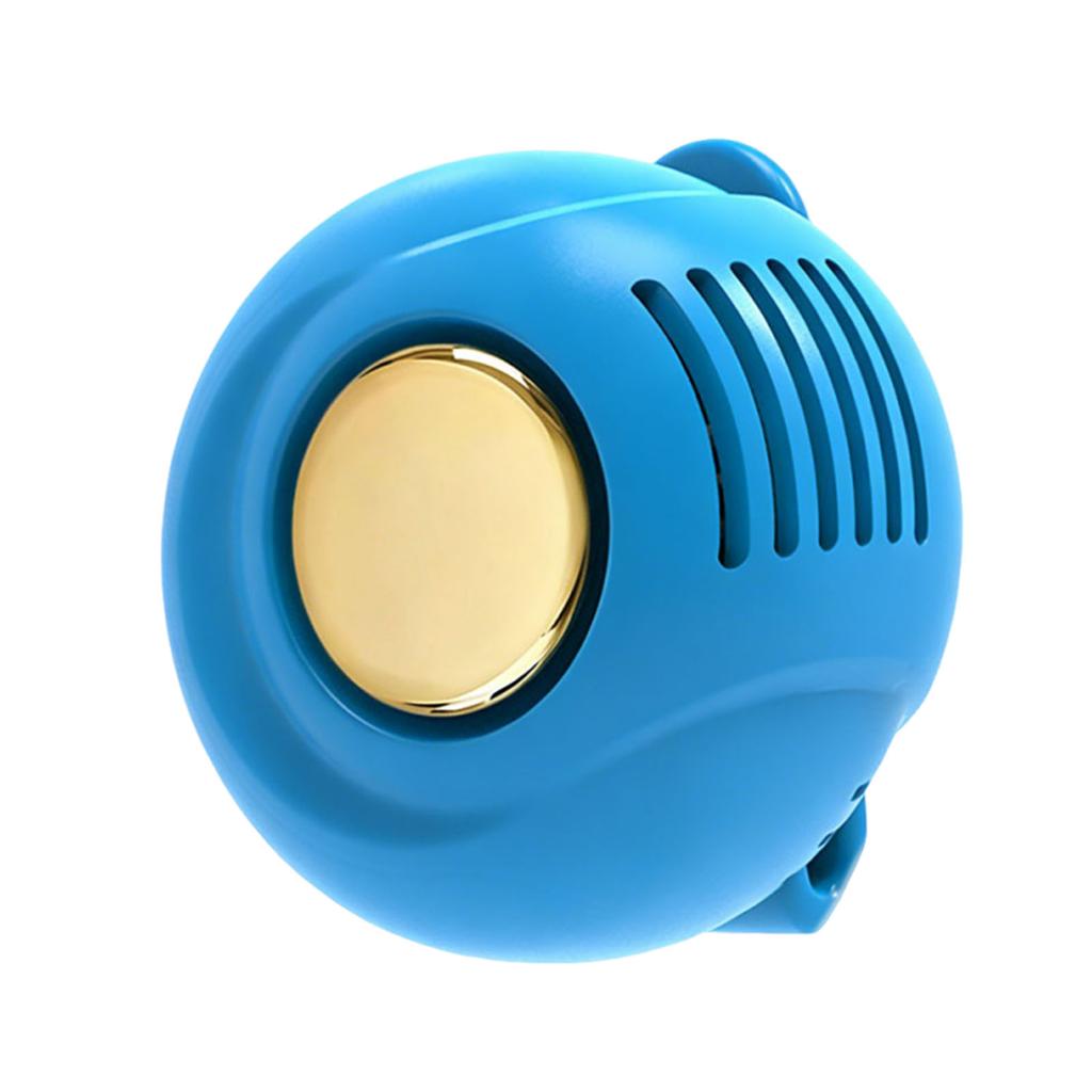 Portable Silent Fan Adjustable 3-Speed Mini Bladeless Electric Fan Waist Clip Whirlwind Fans for Outdoor Sporting