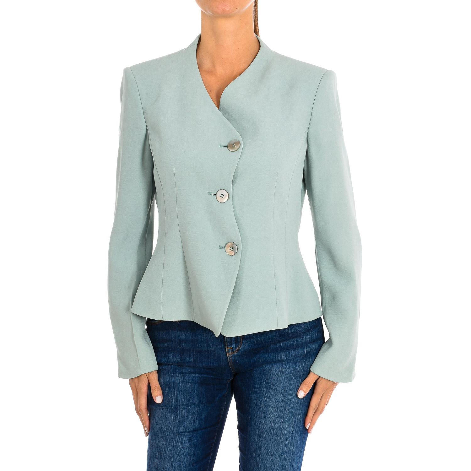 

Классический пиджак на пуговицах с воротником T2G03TT2003 женский