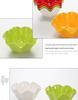 Rotating Lace Edge Melamine Vegetable Skewer Hot Pot Bowl - Commercial Plastic Salad & Tableware Bowl