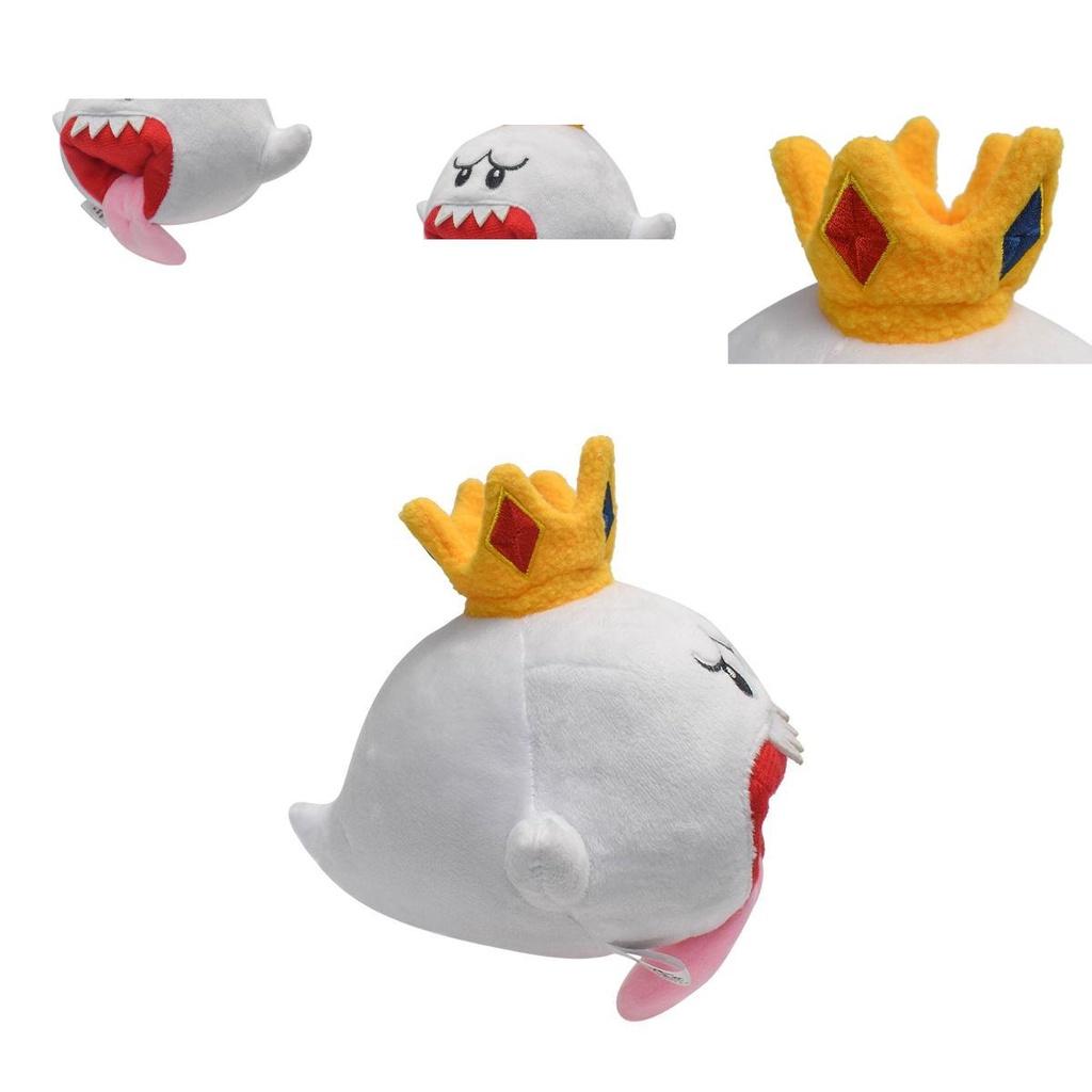 Cute 17cm Super Mario King Boo Plush Toy Stuffed Doll