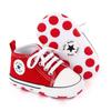 Baby Boys Girls Non-Slip Prewalker Kids Infant Toddler Canvas Shoes