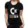 Commodore 64 TShirt for Women Crew Neck Streetwear T Shirts Womens Short Sleeve Summer Clothes Tops