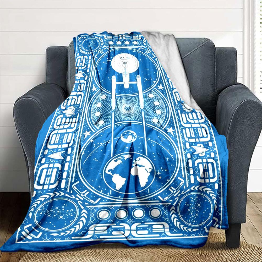 Star Wars Blanket Soft Warm Cozy Great for Livingroom Chair Office Chair All-Season Use Digital Print Ideal Gift for Friends Family Couples Picnic