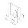 Shower Towel Hook Bathrobe Hanger Practical Door Mounts for Bathrooms and Hotels