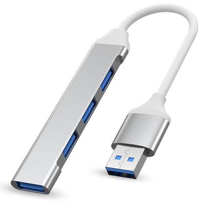 USB USB Port Hub Ultra Slim Hub Dongle Expander for Flash 5Gbps Data Aluminum 3.0 Hub, 4-in-1 Splitter, Laptops, Drives, HDDs, Consoles, Printers,