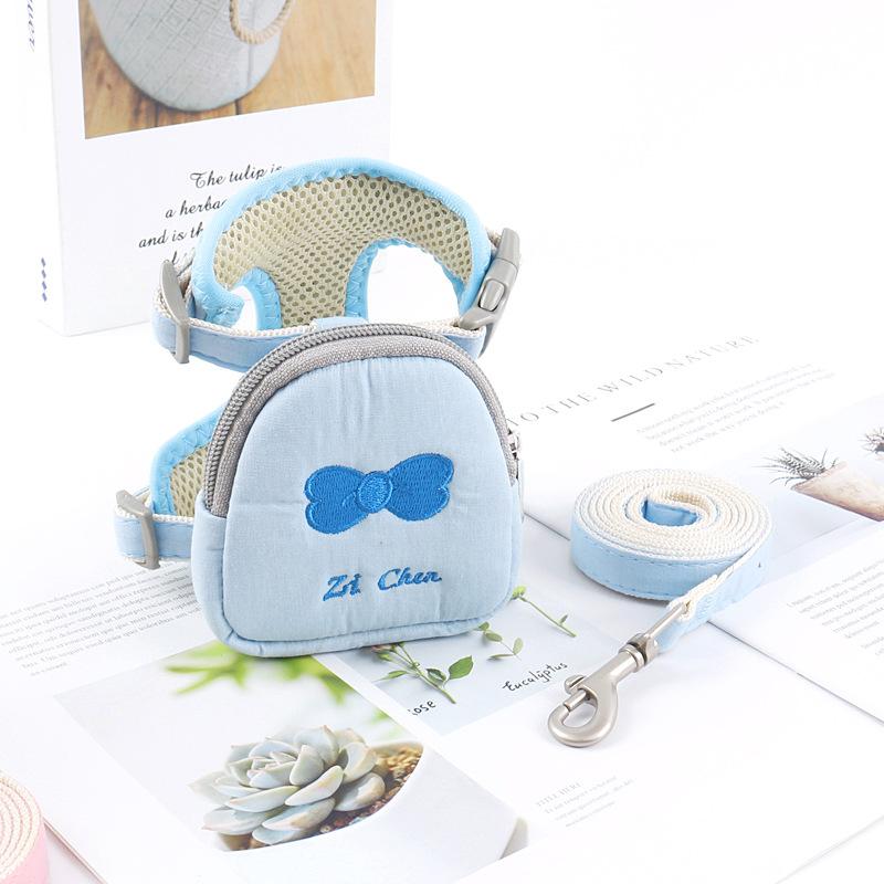 

Шлейка для собак, маленькая и средняя собака, поводок для бега, нагрудный ремень для собаки, жилет, грудь и спина для щенка, без тяги M