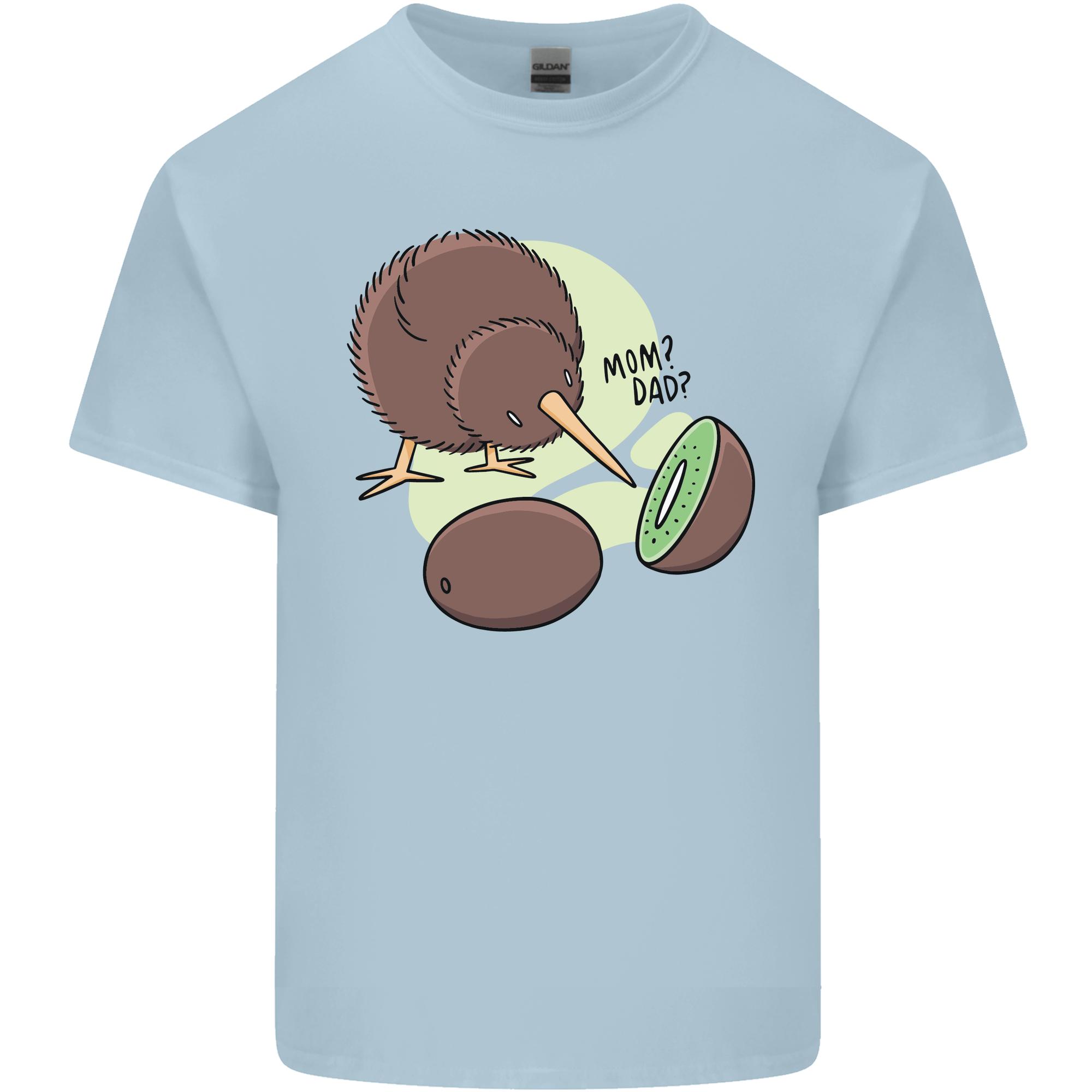 Funny Kiwi Fruit Bird Mom Dad Unisexs Light Cotton TShirt S