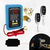 12V Auto Remote Power Cut-off Switch Battery Disconnect Switch Led Voltage Display Power Shut Off Switch Anti-leakage Protection