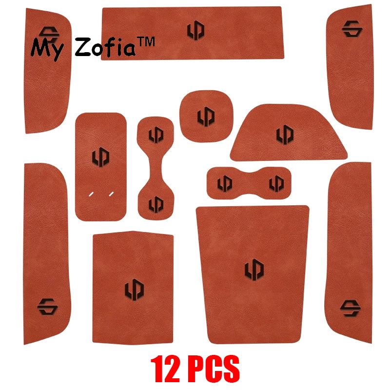 For Leapmotor C10 2024 2025 2026 Car Water Cup Coaster Waterproof Anti Slip Car Cup Holder Coasters Leather Mat Accessories