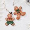 Christmas Gingerbread Man Resin Pendant - Tree Ornaments & Charms
