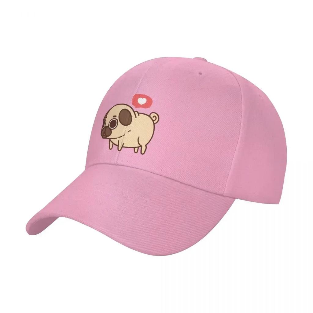 Puglie Pug Baseball Cap Designer Hat Trucker Hat Gentleman Hat foam party Hats For WomenMen's