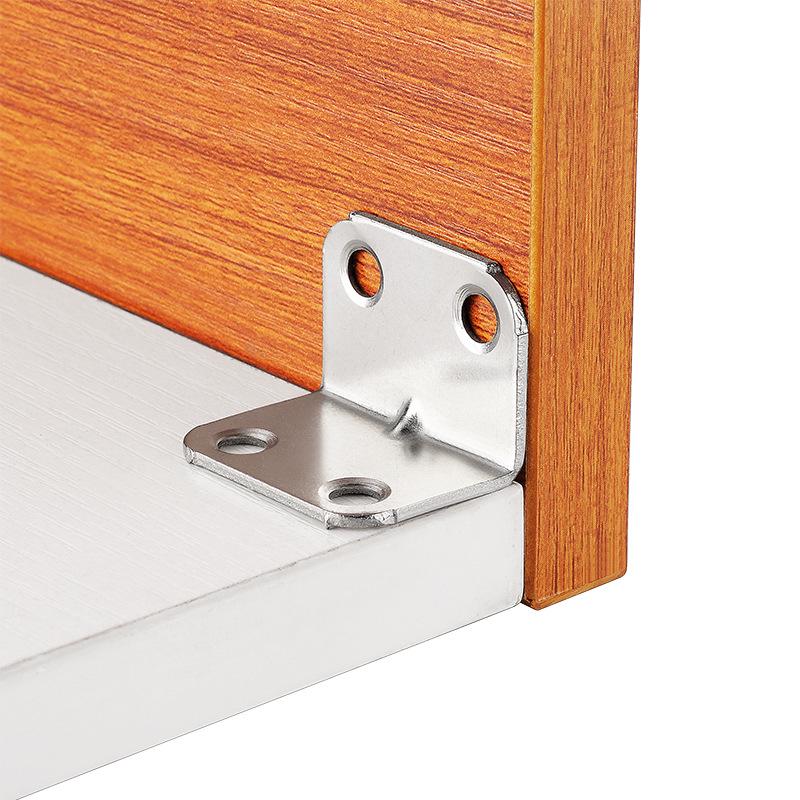 90° L-Shaped Angle Bracket for Table, Chair, Cabinet, and Shelf Support