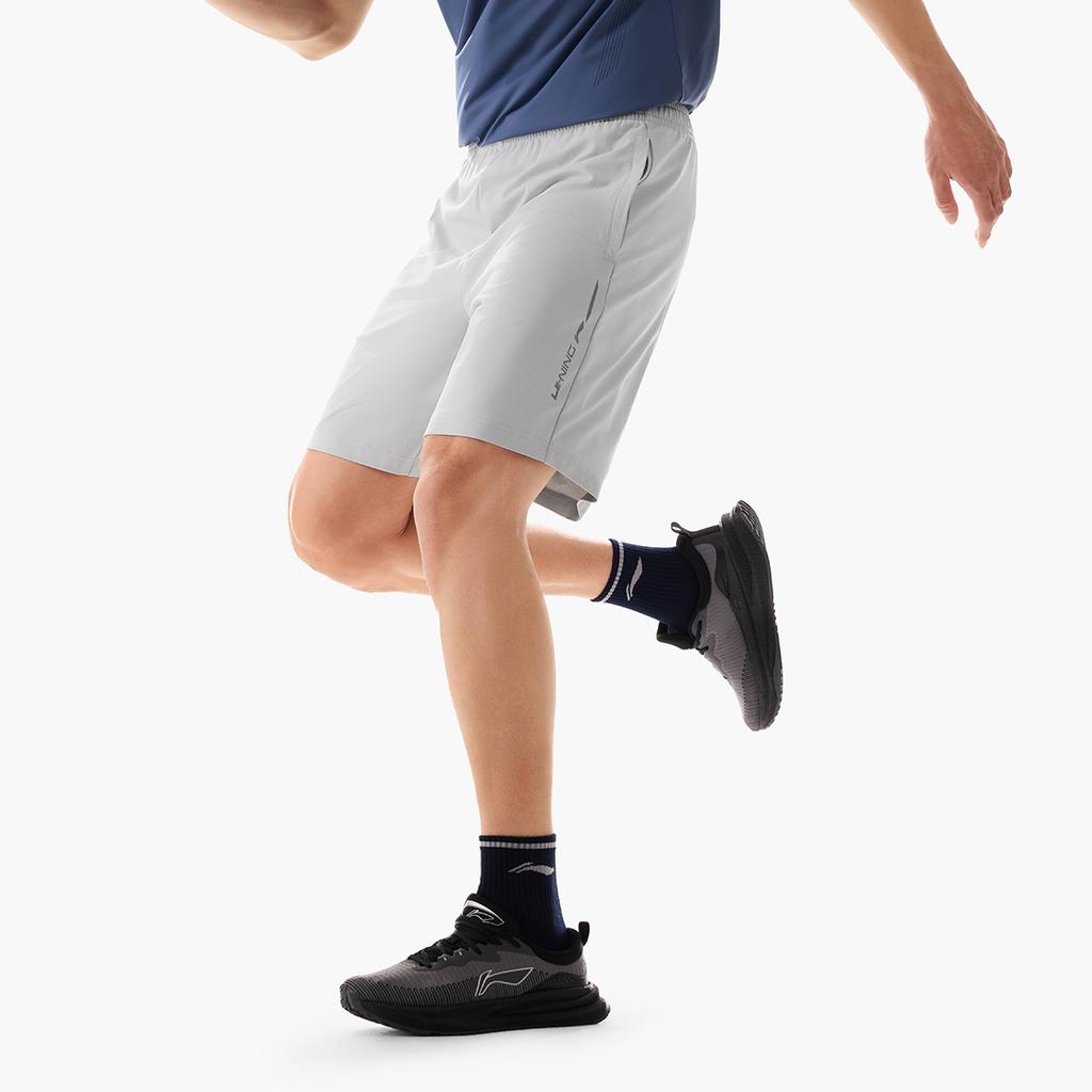 Li-Ning Quick-Dry Cool Logo Letter Sports Shorts Men shorts AKYW323-2