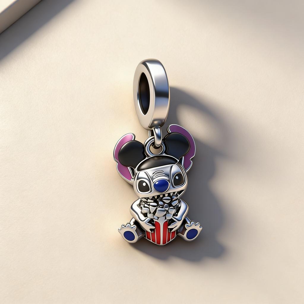 Toy Story Monsters, Inc.Stitch,Dumbo,Winnie the Pooh,Charm Beads Dangle Fit Snake Bracelet Necklace Beads For Diy Jewelry