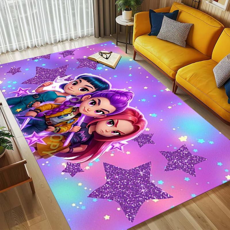 Star Friends Living Room Nonslip Area Rug Soft Carpet For Bedroom Game Playroom Sofa Office Home Decor Doormat Christmas Gift C92936