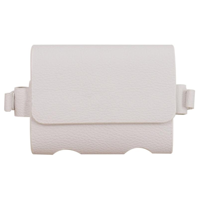 

Leather Golf Ball Bag Lightweight Golf Tee Holder Pouch Hang On Waist Golf Accessory Pouch Portable Golf Carry Bag