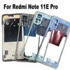 6,67" Mittelrahmen für Xiaomi Redmi Note 11E PRO 5G Frontblende Rückgehäuse Mittelplatte Ersatz 2201116SC