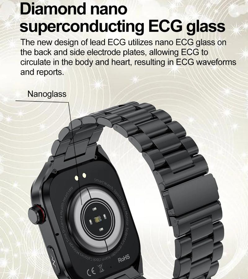 2025 Neue Mikro-Körperliche Untersuchung Fünf Organe Gesundheit Smartwatch Blutdruck Harnsäure Körperfett Uhren Bluetooth Anruf Smartwatch