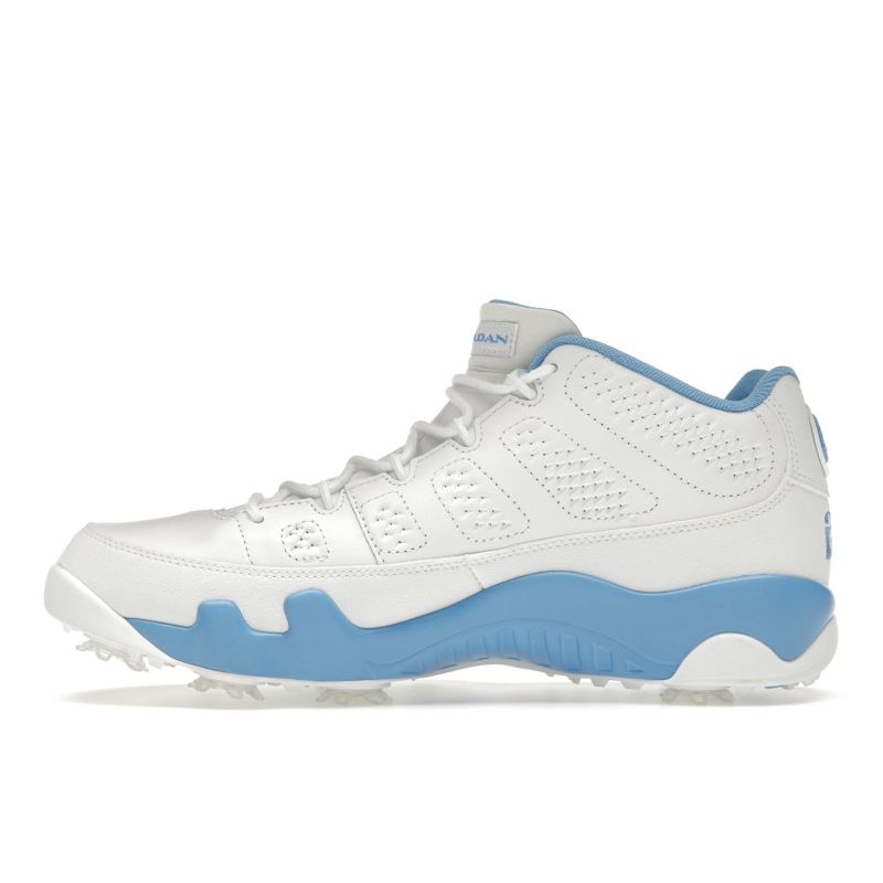 Air Jordan 9 Low Golf University Blue Men Sneakers White FJ5934-101