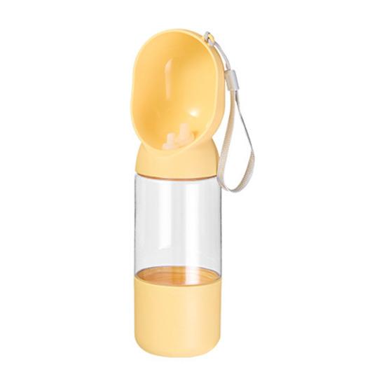 350/550ML Portable Dog Water Bottle Leak-Proof Puppy Water Bowl Large Capacity Outdoor Travel Pet Water Dispenser