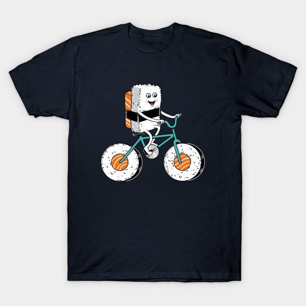 

Men Black Print T-shirt Sushi Bicycle No-Cut Transfer Paper Print Cotton Tshirt - Men s Summer Cotton Graphic Tee 5XL різнокольоровий