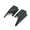 Pair Black Motorcycle Front Fairing Winglet Aerodynamic Wing Side Spoiler Cover