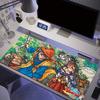 Game Dragon Q-Quest Journey Cursed King 8 S Mouse Pad Large Desk Mat Keyboard Ergonomic Office Rubber Game PC Non-slip Anti-fray