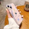 All-inclusive transparent mobile phone case iphone16 tulip 15 anti-drop soft case Apple 17promax trendy women's 11
