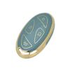 Hyundai Ioniq6 TPU Key Case - Modern Gold/Silver Edge, Fits 5/7 Button