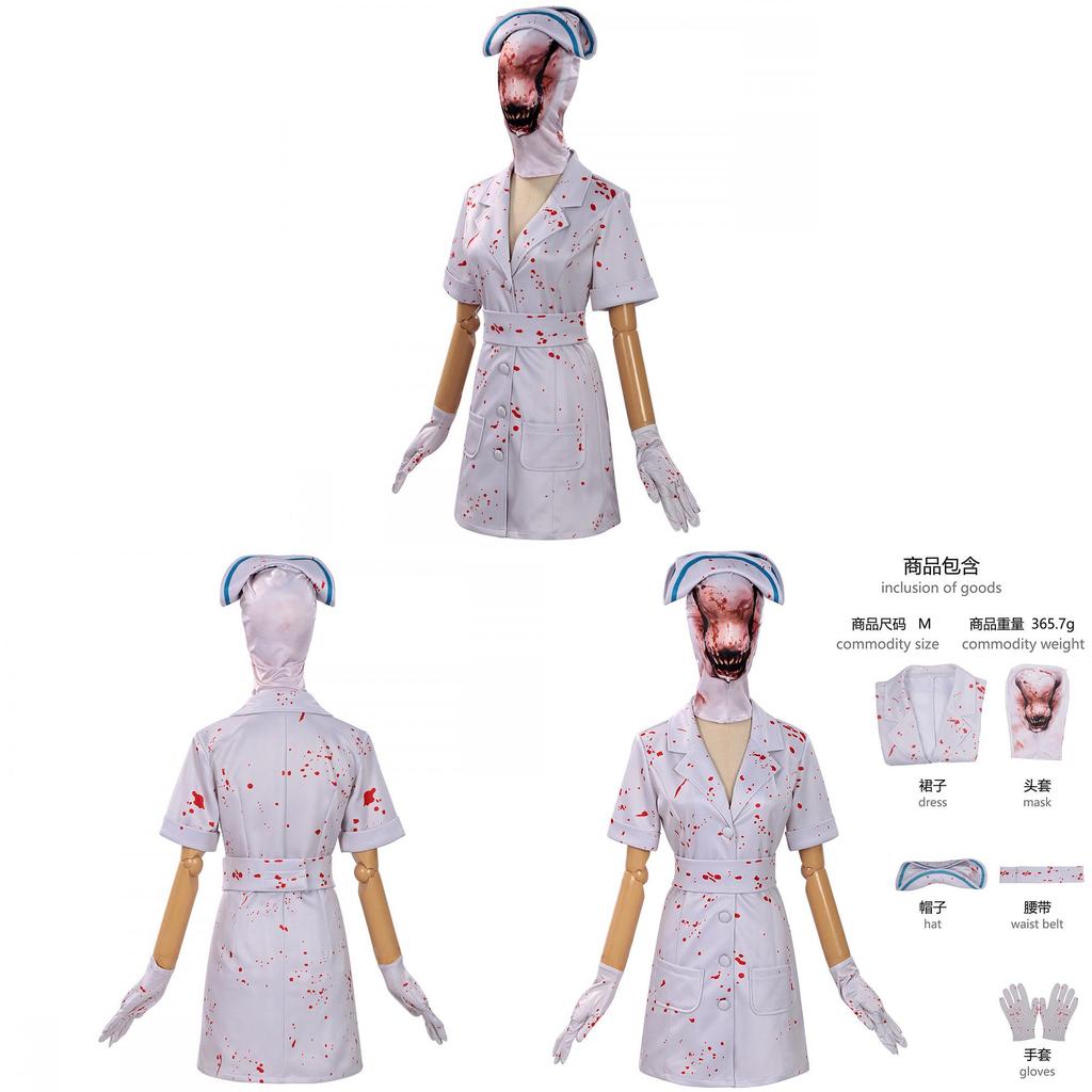 Kostým sestřičky ze Silent Hill na Halloween Hororové Role Play pro Dívky a Chlapce
