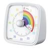 Mini Electronic Timer with Colorful Rainbow Dial Time Management Device Silent Operation Timer Tool for Kids & Adults