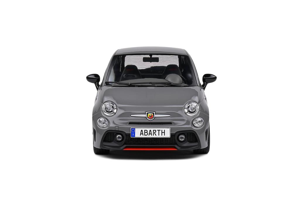 Solido Fiat Abarth Diecast Car Scale Fiat 695 Abarth XSR Edition Yamaha 2022 S1811302 1/18 (Record Grey)